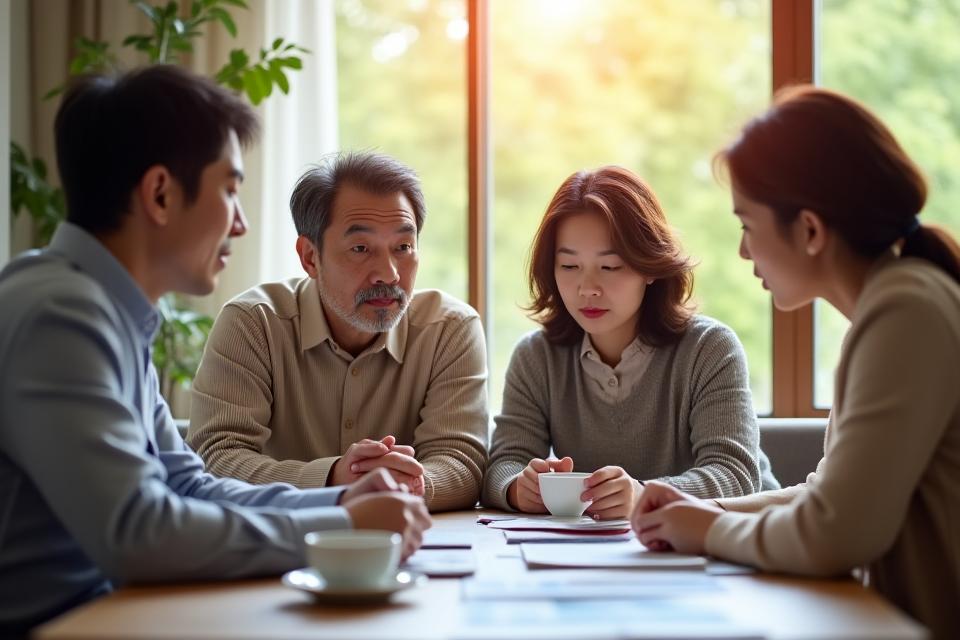 家族での退職プランニング相談